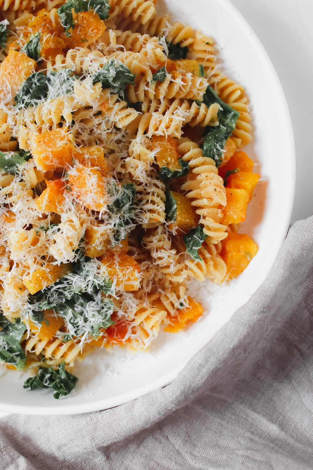 Squash Pasta with Sage Lemon Butter
