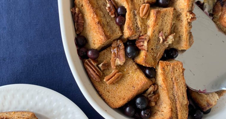 Butter Pecan Overnight French Toast