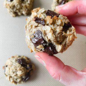 Chocolate Chunk Banana Bread Cookies