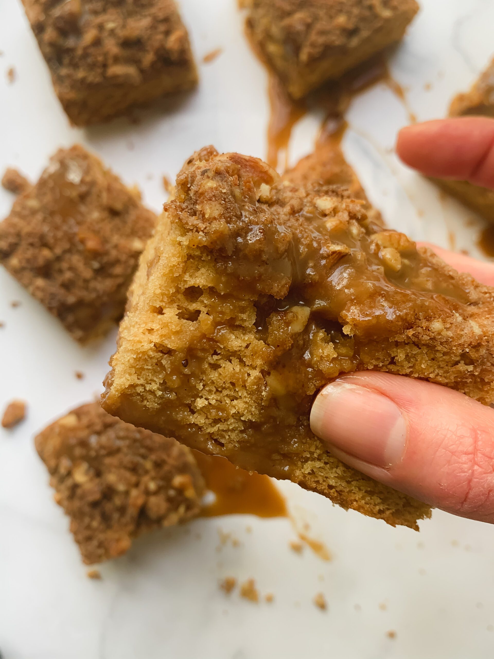 Salted Caramel Coffee Cake