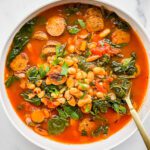white bean chicken sausage soup