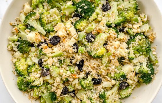 Revolutionary Broccoli Salad (Gluten-Free, Vegetarian)