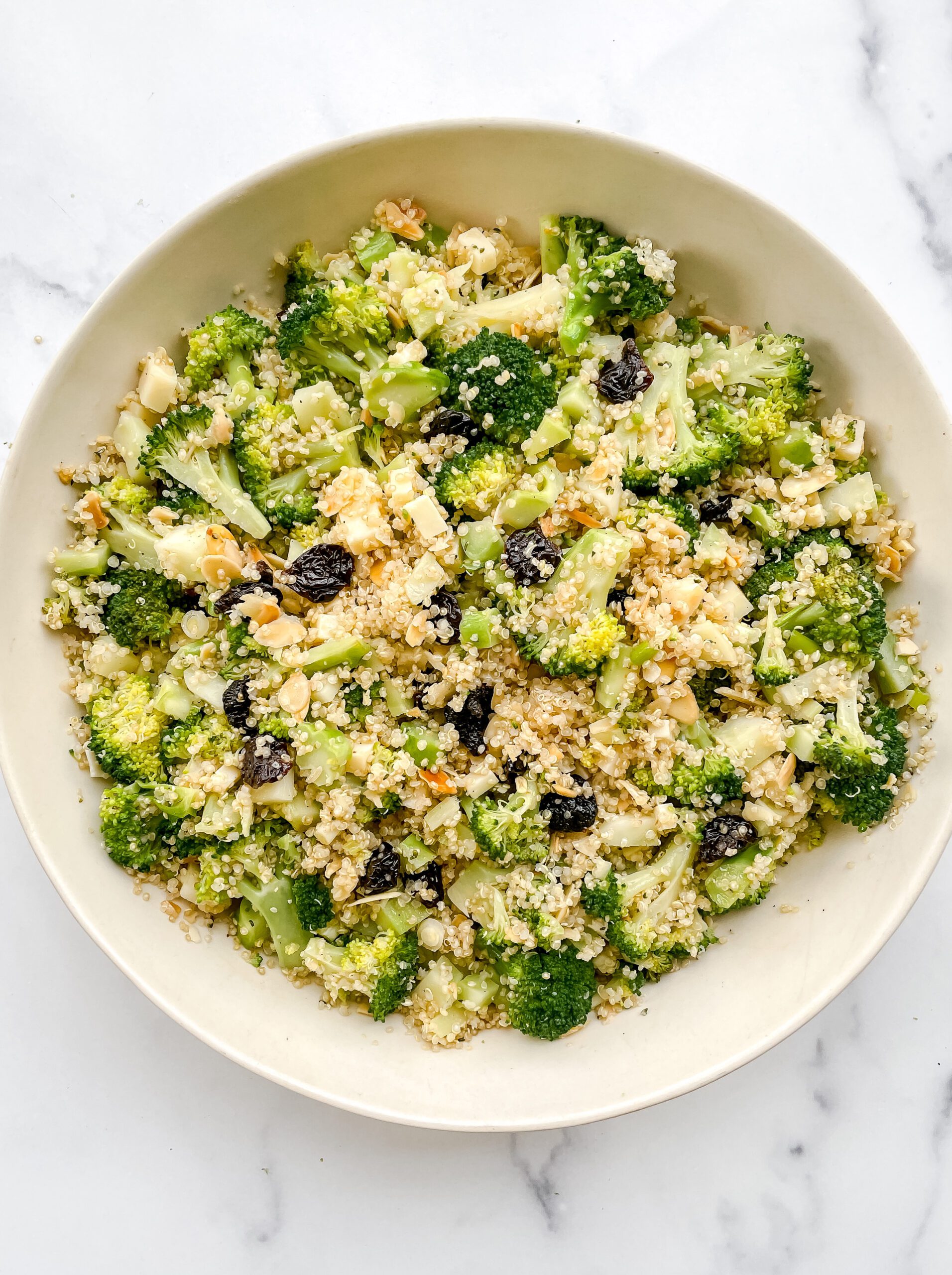 Revolutionary Broccoli Salad (Gluten-Free, Vegetarian)