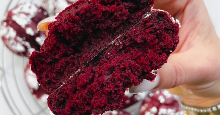 Red Velvet Cake Cookies (Vegan, Gluten-Free)