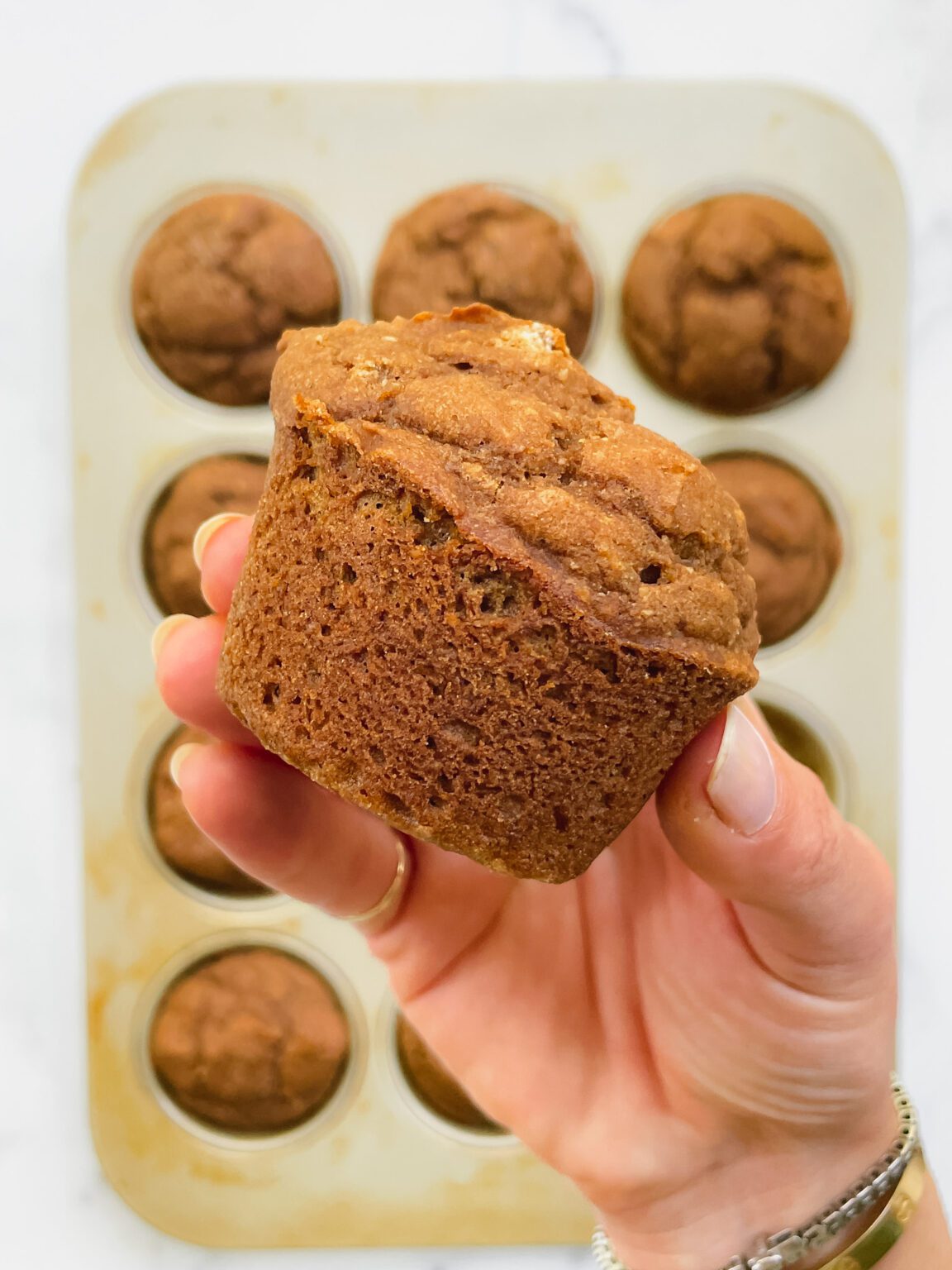 BakeryStyle Pumpkin Ginger Muffins by Kathleen Ashmore