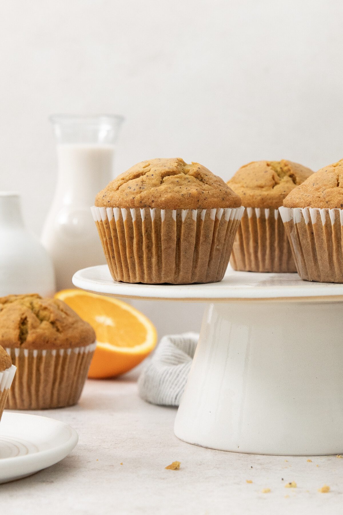 orange poppyseed muffins