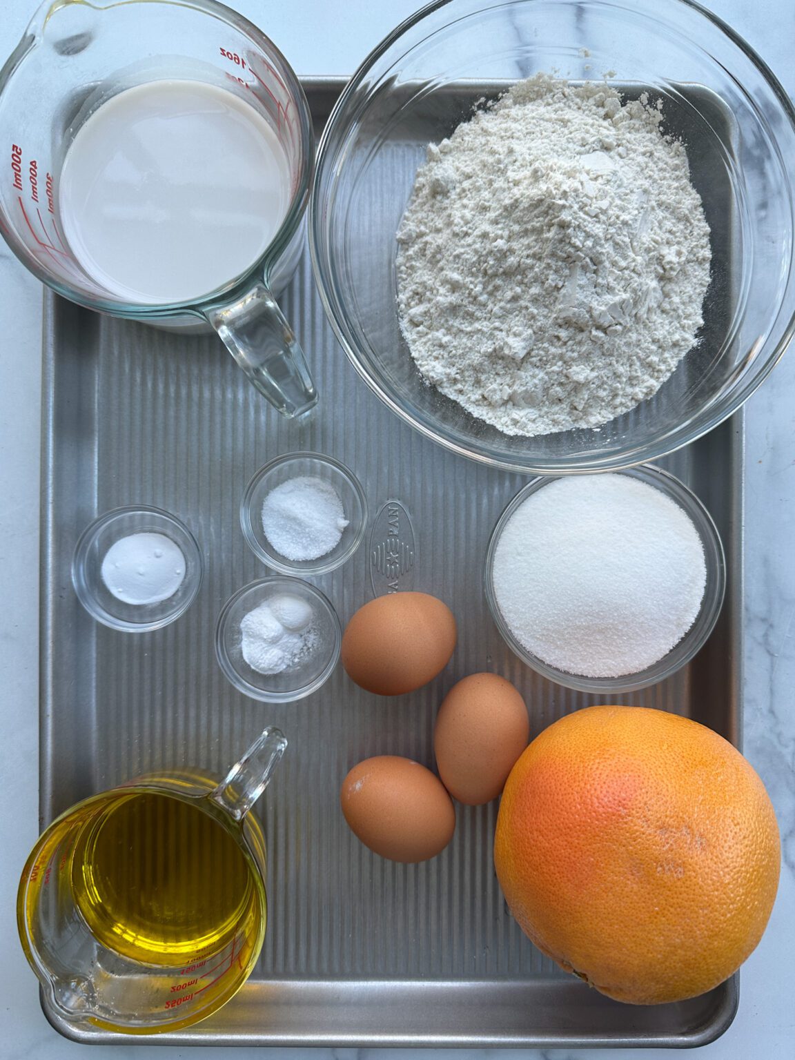 Festive Grapefruit Olive Oil Cake (One Bowl & SO Moist) Kathleen Ashmore
